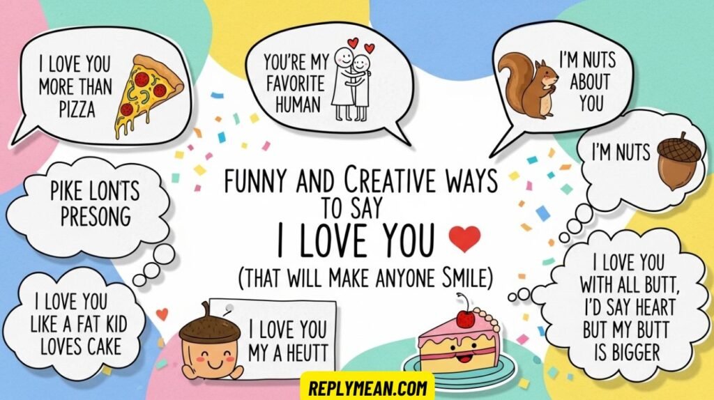 Funny and Creative Ways to Say I Love You