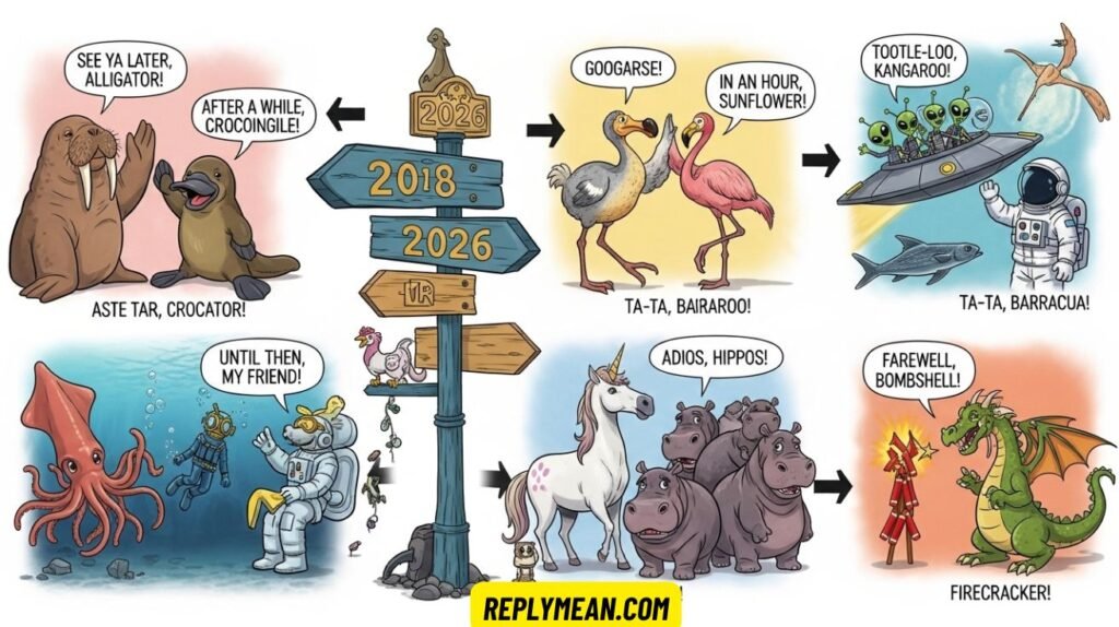 Funny Ways to Say “Goodbye That Rhyme”