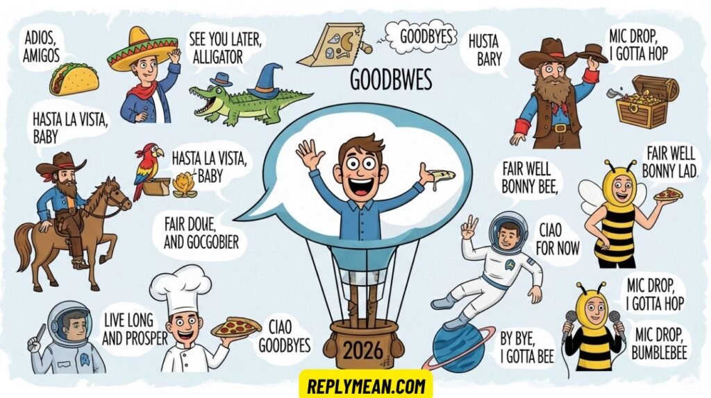 Funny Ways to Say “Goodbye That Rhyme”