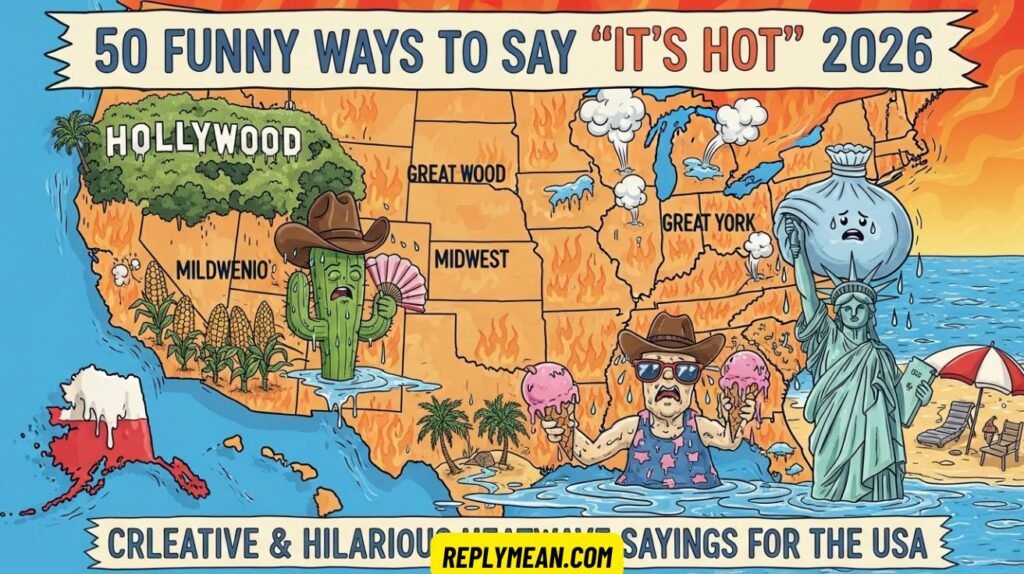 Funny Ways to Say “It’s Hot”
