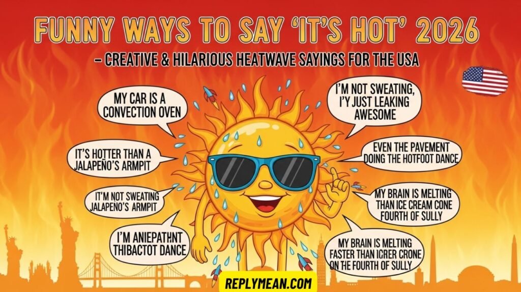 Funny Ways to Say “It’s Hot”
