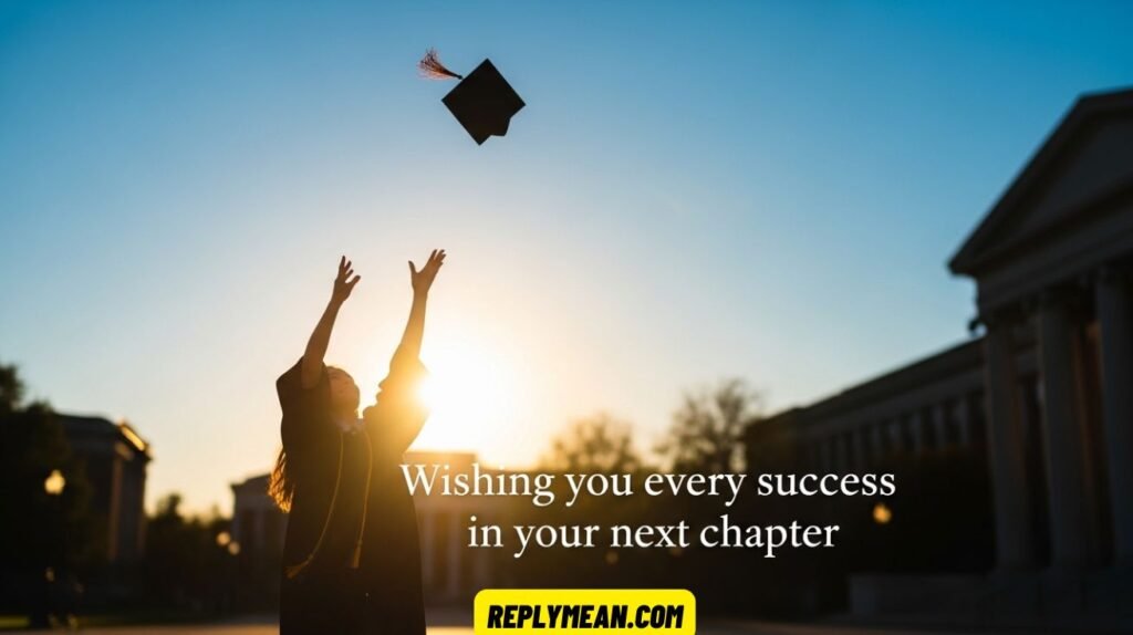 Good Luck for Your Future Endeavors