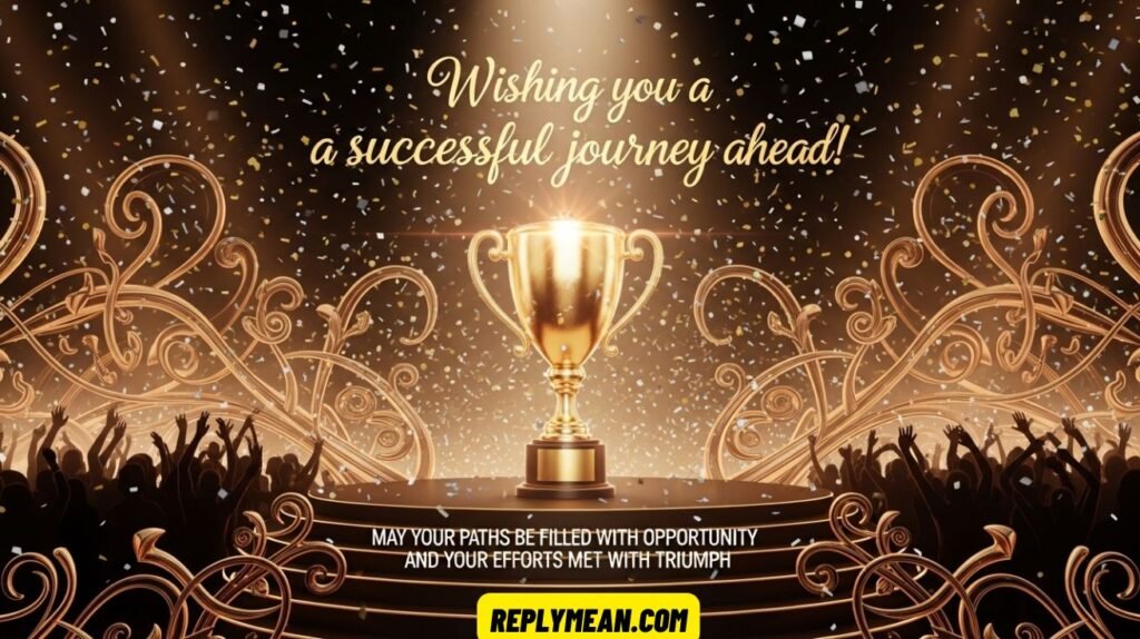 Good Luck for Your Future Endeavors