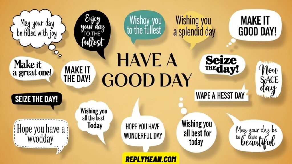 Other Ways to Say “Have a Good Day