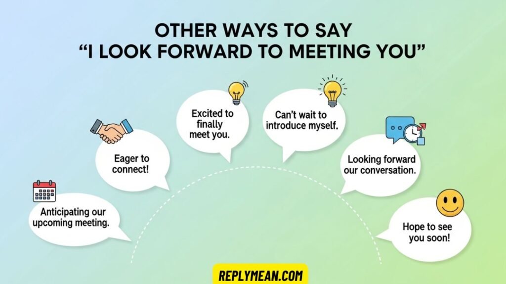 Other Ways to Say “I Look Forward to Meeting You”