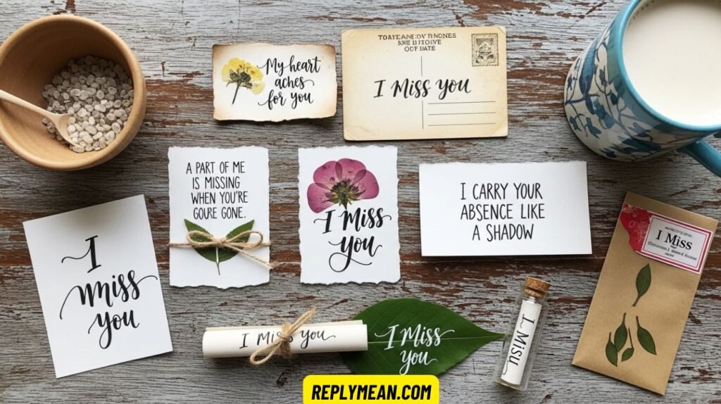 Other Ways to Say “I Miss You” Creative, Romantic,