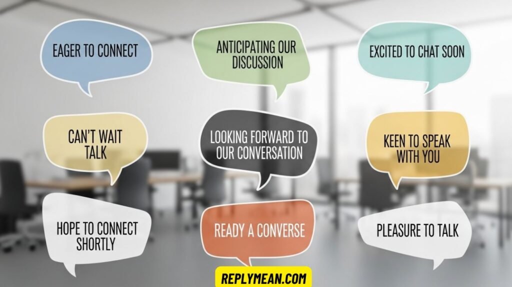 Other Ways to Say “Looking Forward to Speaking with You”