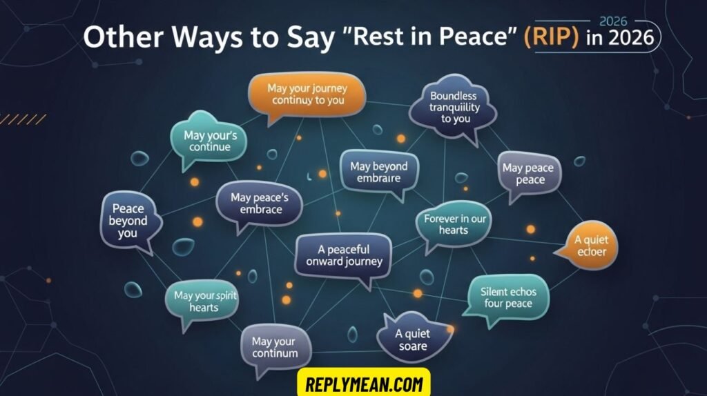 Other Ways to Say “Rest in Peace” (RIP)