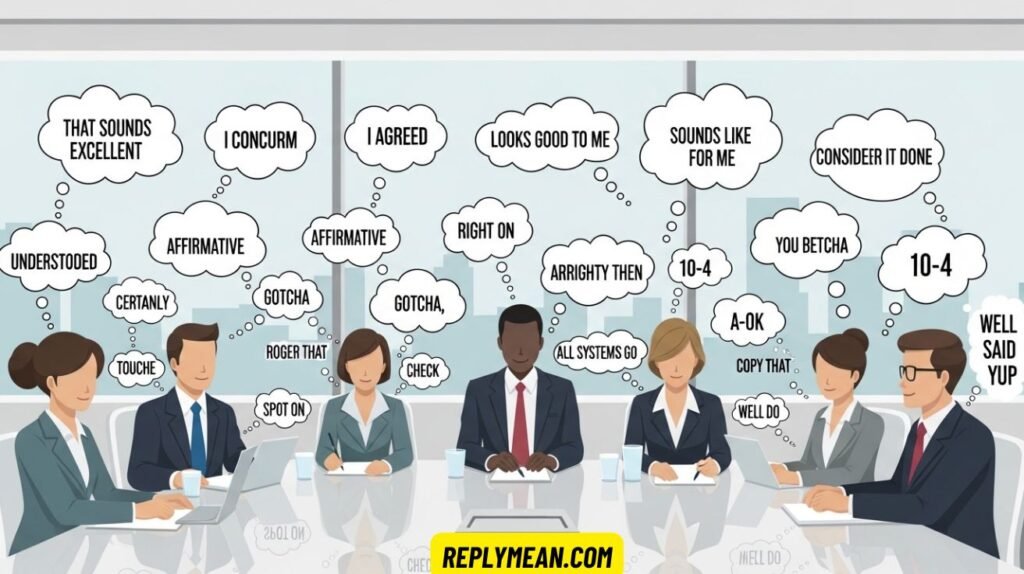 Other Ways to Say Sounds Good Professionally