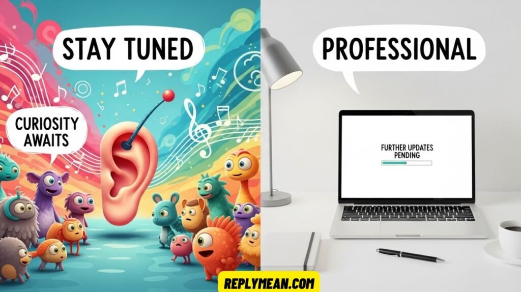 Other Ways to Say “Stay Tuned