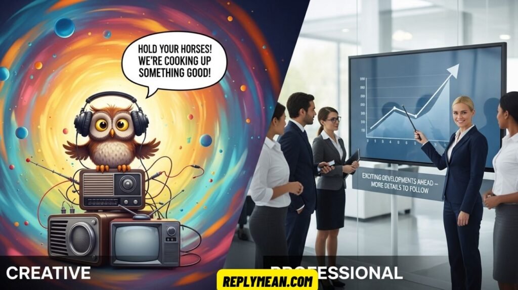 Other Ways to Say “Stay Tuned