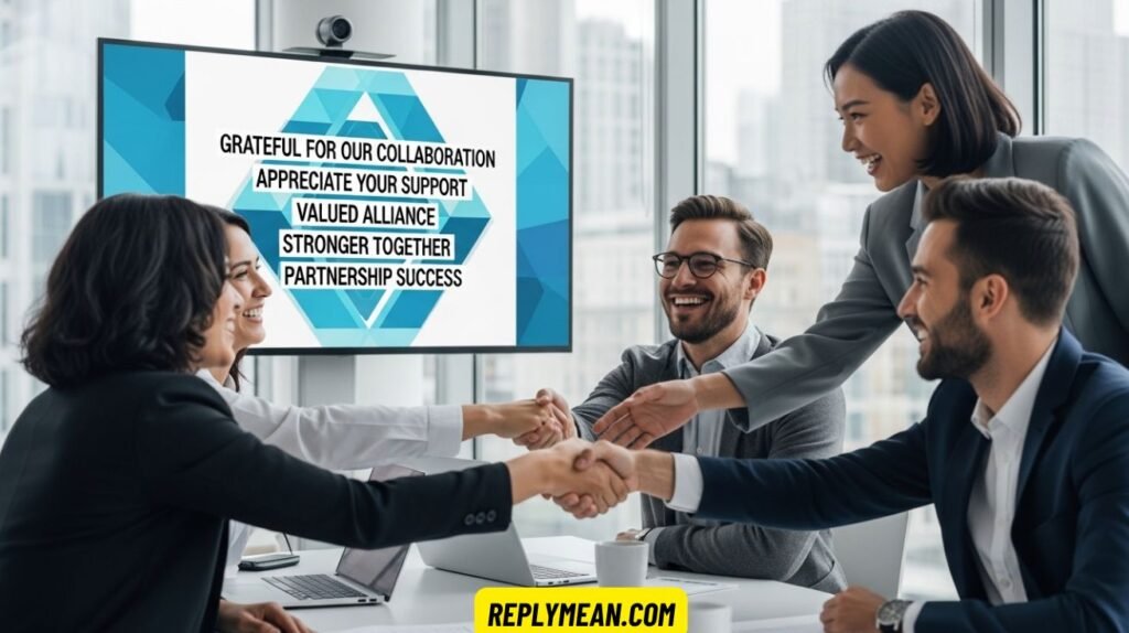 Other Ways to Say “Thank You for Partnership”
