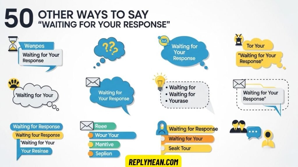 Other Ways to Say “Waiting for Your Response”
