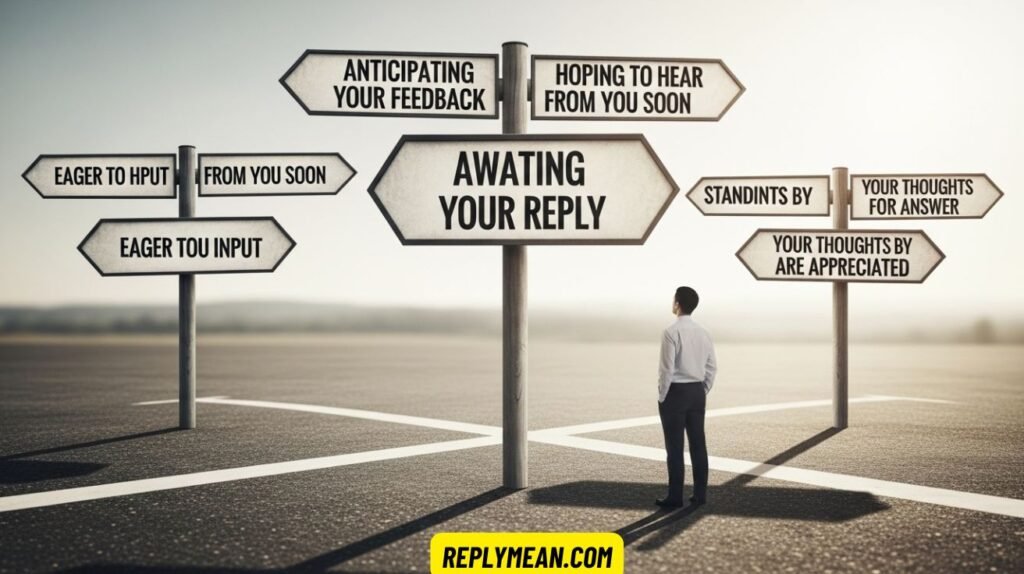Other Ways to Say “Waiting for Your Response”