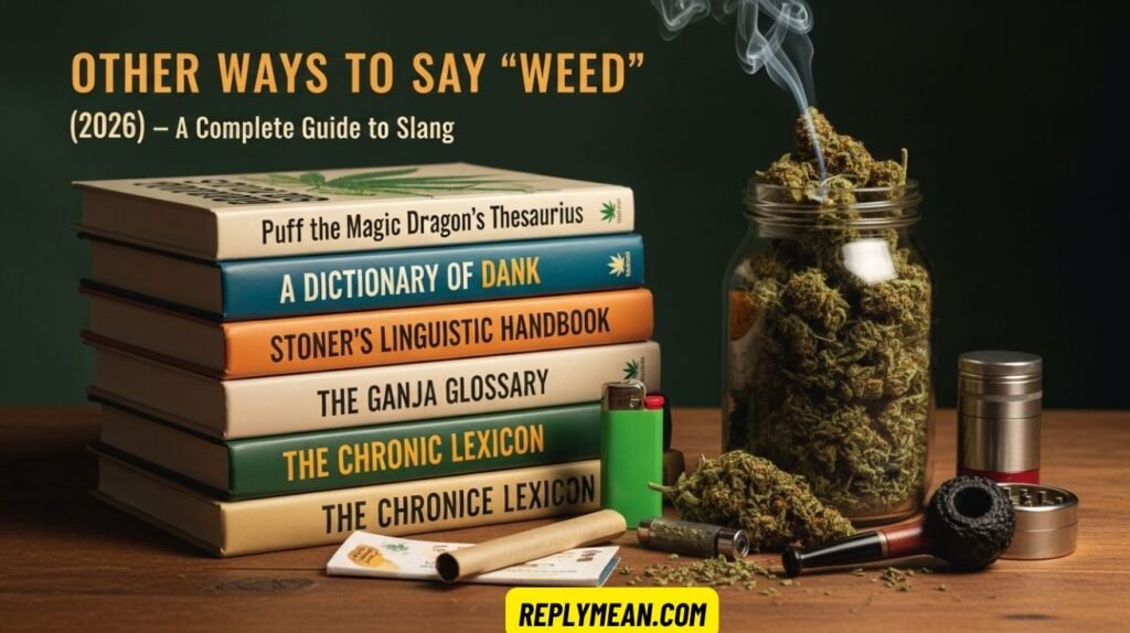 Other Ways to Say “Weed