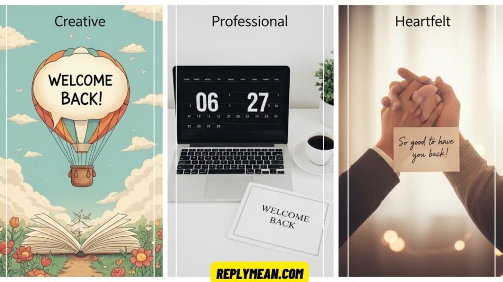 Other Ways to Say “Welcome Back