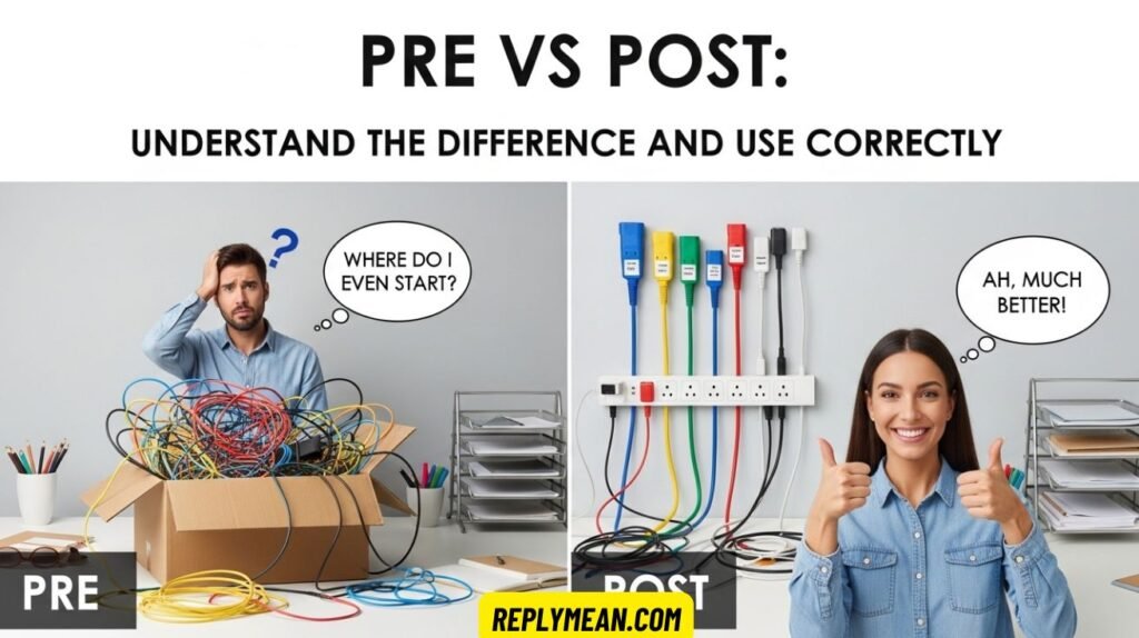 Pre vs Post