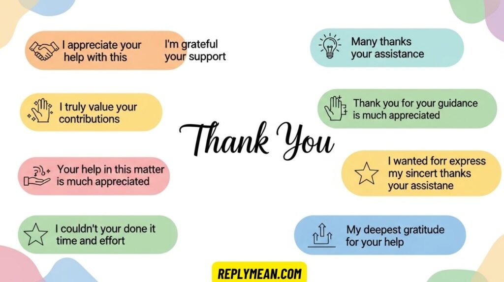 Ways to Say “Thank You for Your Assistance in This Matter”