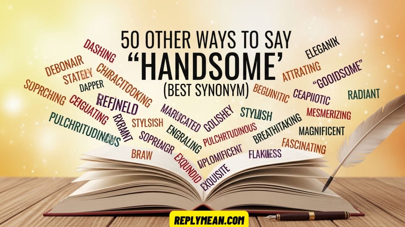 Other Ways to Say “Handsome”