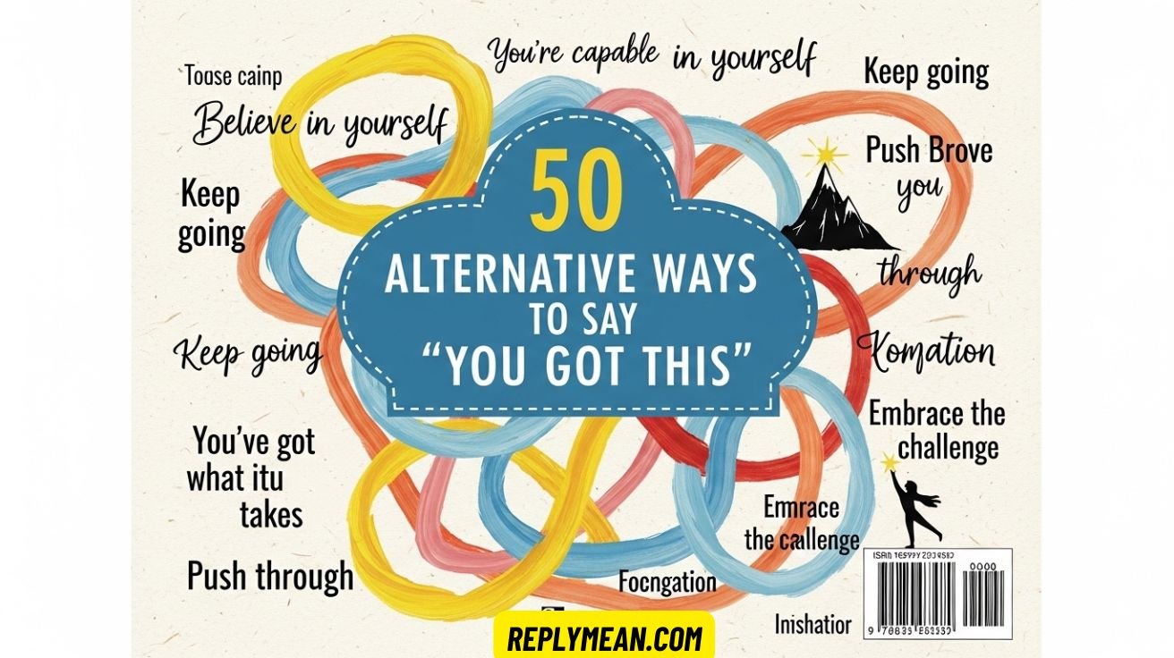 Alternative Ways to Say “You Got This”