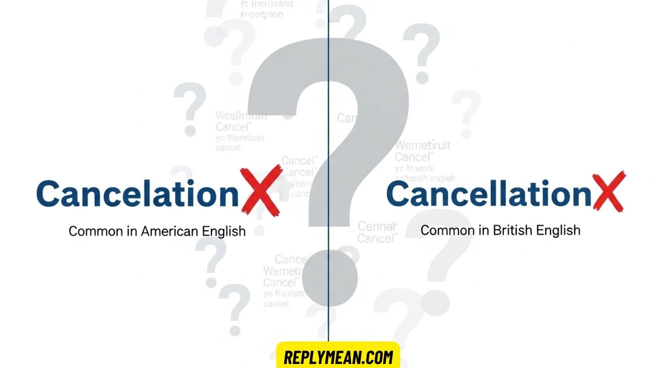 Cancelation or Cancellation – What’s the Difference?