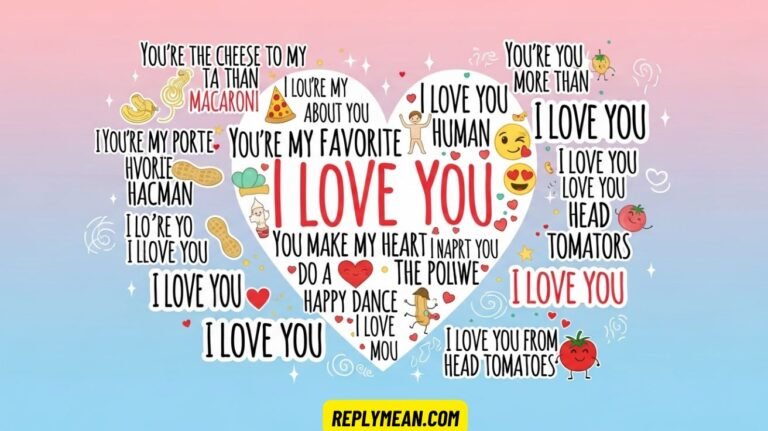 Funny and Creative Ways to Say I Love You