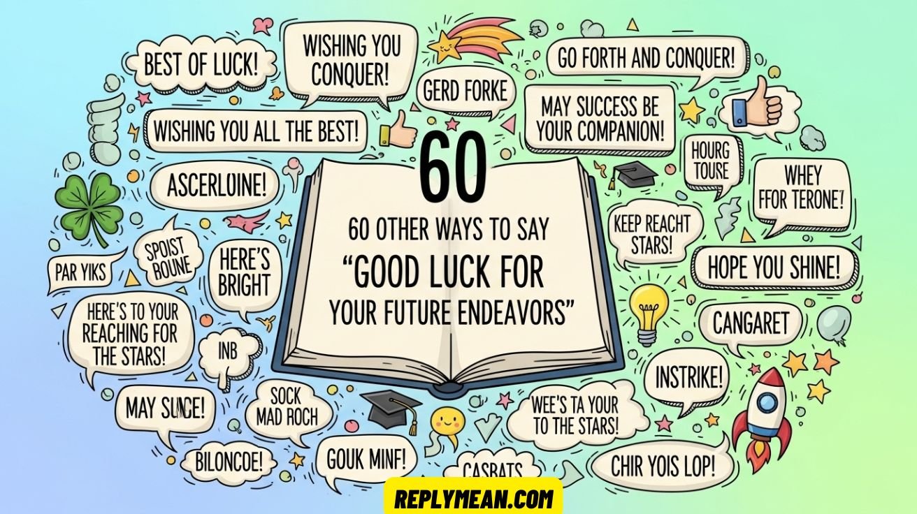 Good Luck for Your Future Endeavors