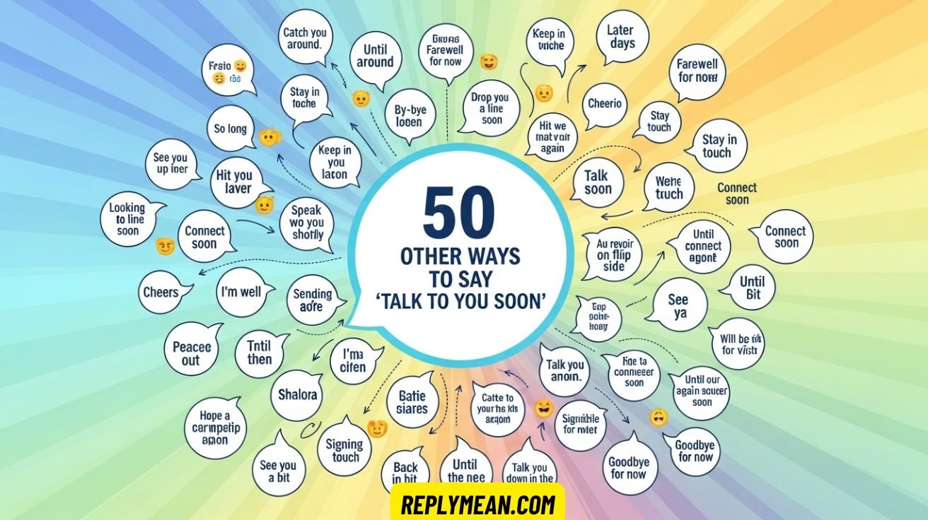 Other Way to Say “Talk to You Soon