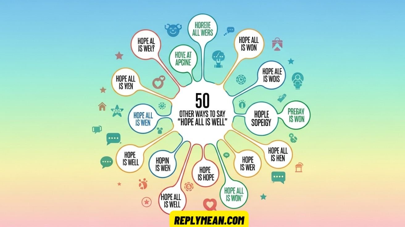 Other Ways to Say “Hope All Is Well