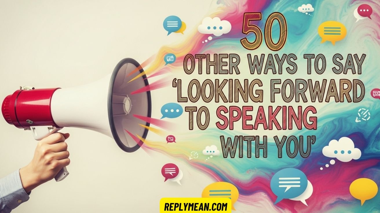 Other Ways to Say “Looking Forward to Speaking with You”