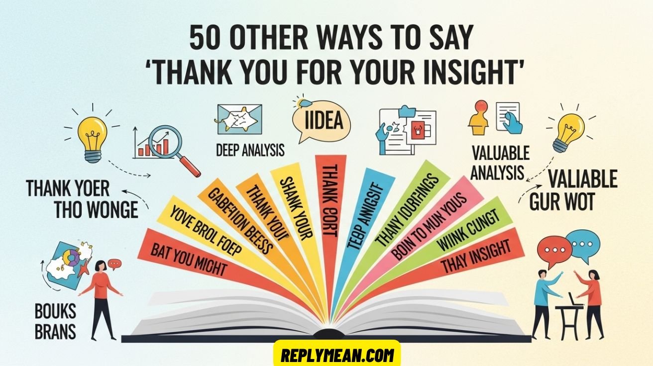 Other Ways to Say “Thank You for Your Insight”